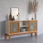 Buffet 2 Portas Denver Tebarrot Off White/mad
