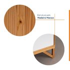 Buffet 2 Portas Nina Cabecasa Madeiraoriginals Amêndoa/branco