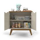 Buffet 2 Portas Vincent Off White/cumarú