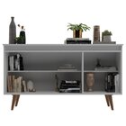 Buffet 3 Portas 136cm Retrô Elza Yescasa Branco