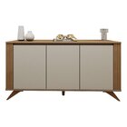 Buffet 3 Portas 2 Prateleira Pampulha   Cinamomo/off White
