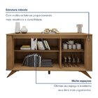 Buffet 3 Portas 2 Prateleira Pampulha   Cinamomo/off White