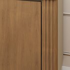 Buffet 3 Portas 2 Prateleira Pampulha   Off White/cinamomo