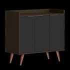 Buffet 3 Portas 4112 Jb Bechara Canela/preto