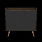 Buffet 3 Portas 4112 Jb Bechara Canela/preto