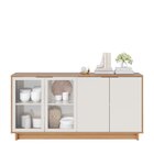 Buffet 4 Portas 160cm Vitória Águas Brasileiras Freijó/off Wh