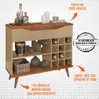 Buffet 4 Portas 50454 E Aparador Bar 2 Gvt 50400 Dcasa