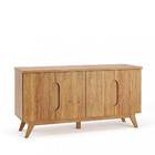 Buffet 4 Portas Carbono Viero