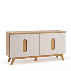 Buffet 4 Portas Carbono Viero