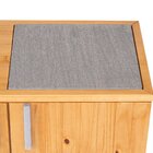 Buffet 4 Portas Madeira Maciça Pedra Less Artemobili Amêndoa