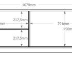 Buffet 4 Portas Mdf Amalfi Lukaliam