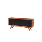 Buffet 4 Portas Querubim  Nat/preto