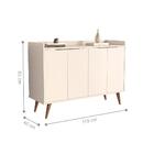 Buffet 4 Portas Sydney Perola