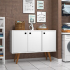 Buffet  Balcão Retrô Branco Novidade