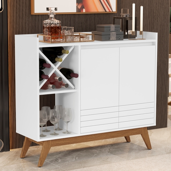 Buffet Adega Berlim 2 Portas Branco