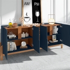 Buffet Adega Ranger Azul Cobalto Cedro