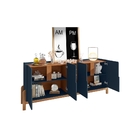 Buffet Adega Ranger Azul Cobalto Cedro