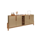 Buffet Adega Ranger Champagne Cedro