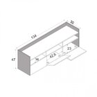 Buffet Aéreo Multiuso 3 Portas Doce