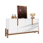 Buffet Agnes Branco Cedro