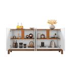 Buffet Agnes Branco Cedro