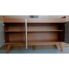 Buffet Aparador 133cm Espanha Viero Mel/dark