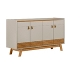 Buffet Aparador 160cm Mara Nature/off White - Sallar Home