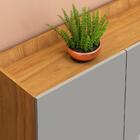 Buffet Aparador 180 Cm 4 Portas Rb07 Fell