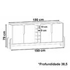 Buffet Aparador 190cm Com Adega 050520 Dcasa