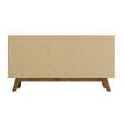 Buffet Aparador 1 Gaveta 4 Portas Retro Pés De Madeira Future