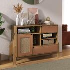 Buffet Aparador 1 Porta 2 Gavetas 4 Nichos Nature Artely Carv