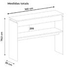 Buffet Aparador 1 Prateleira 100 Cm Arly