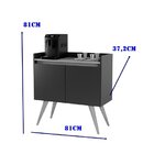 Buffet Aparador 2 Portas Gold Mel/pérola