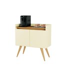 Buffet Aparador 2 Portas Gold Pérola/mel