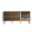Buffet Aparador 2p 2g 140 Cm Arly
