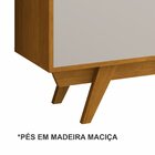 Buffet Aparador 3 Portas Harmonia Candian  Cinamomo/off White