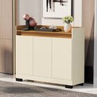 Buffet Aparador 3 Portas Real Pérola/mel