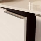 Buffet Aparador 4112 Pés De Madeira Jb Nature/perola