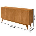 Buffet Aparador 4 Portas 11x Tebar