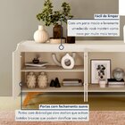 Buffet Aparador 4 Portas 180cm Grécia Off White