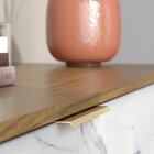 Buffet Aparador 4 Portas Com Marmorizado 160cm Ibiza Yescasa