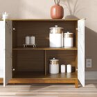 Buffet Aparador 4 Portas Com Marmorizado 160cm Ibiza Yescasa