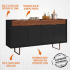 Buffet Aparador 4 Portas Para Sala 50368 Dcasa