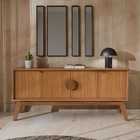 Buffet Aparador 4 Portas Paris Nature - Tebarrot Móveis