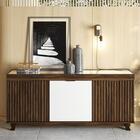 Buffet Aparador Arcade 1.7 Ripado 3 Portas - Pr Móveis