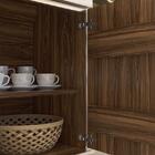 Buffet Aparador Arcade 1.7 Ripado 3 Portas - Pr Móveis