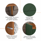 Buffet Aparador Balcão Cozinha para Sala de Jantar Retrô com