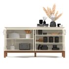 Buffet Aparador Balcão Cozinha Sala de Jantar com Puxador em