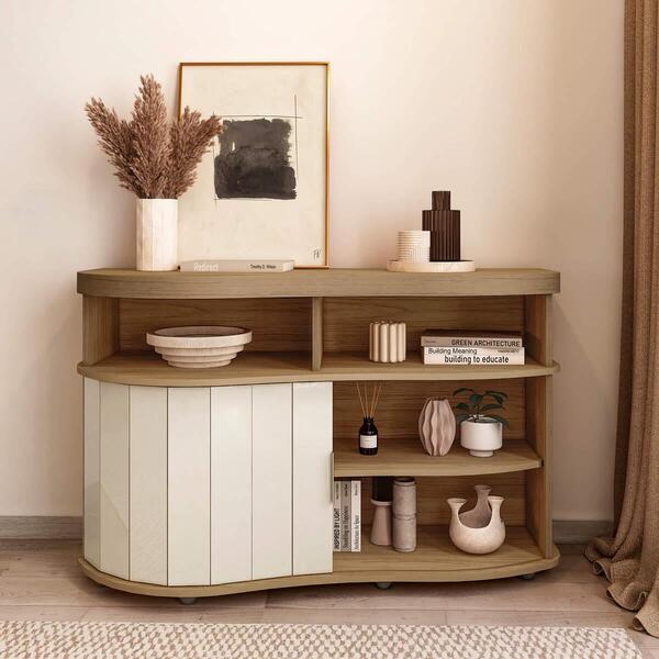 Buffet Aparador Calabria Carvalho Off White
