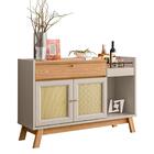 Buffet Aparador Carvalho Off White Shopjm